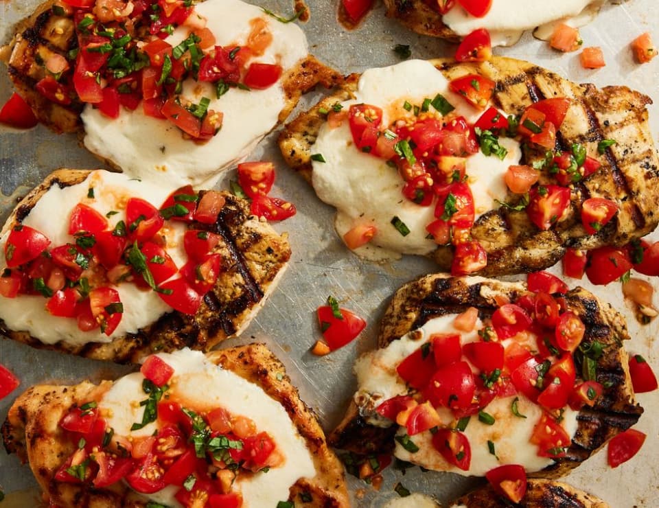 Thumbnail Image Recipe of Bruschetta Grilled Chicken In ProjectFoodBox